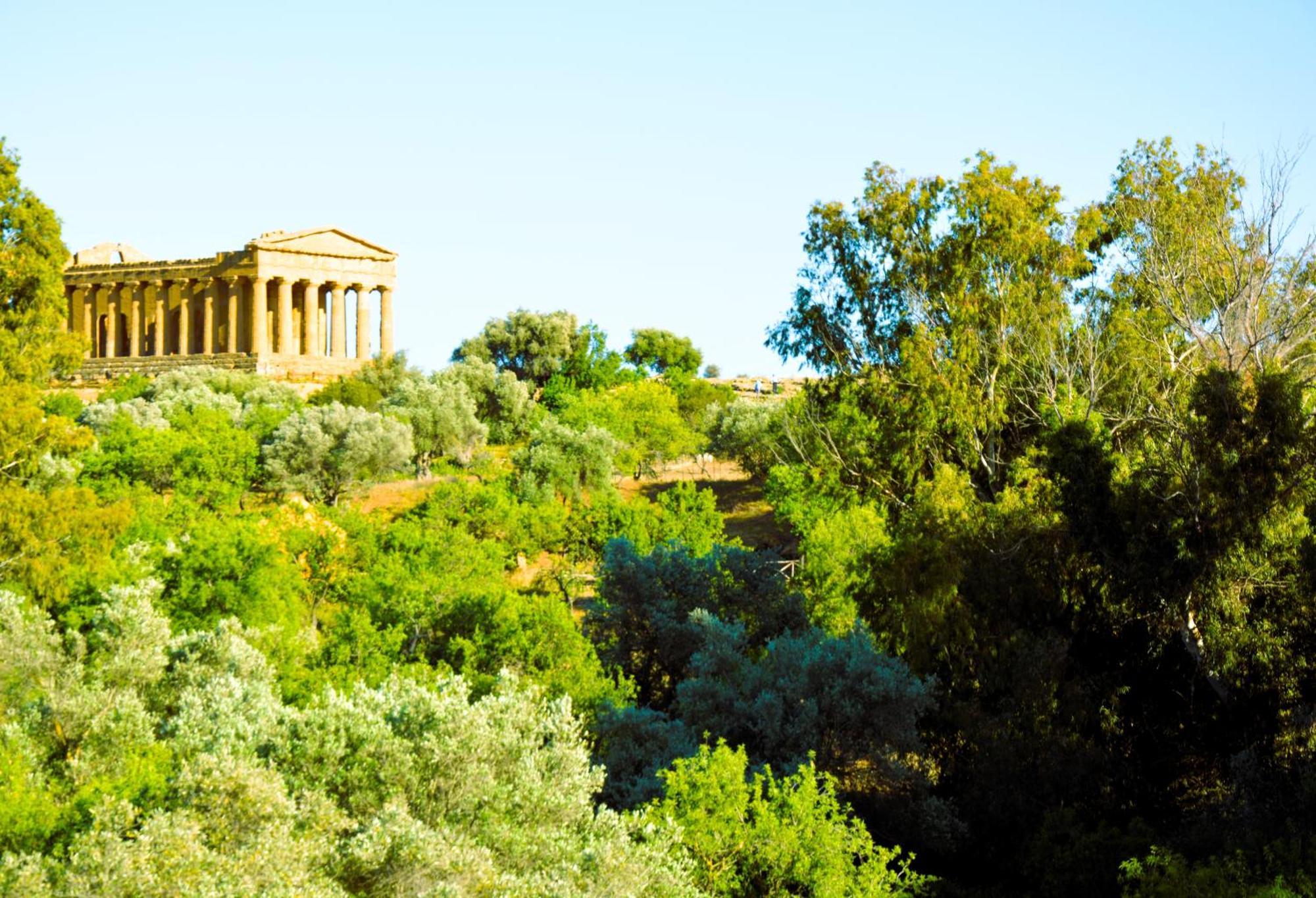 Il Giardino Del Tempio Bed & Breakfast อากริเจนโต ภายนอก รูปภาพ